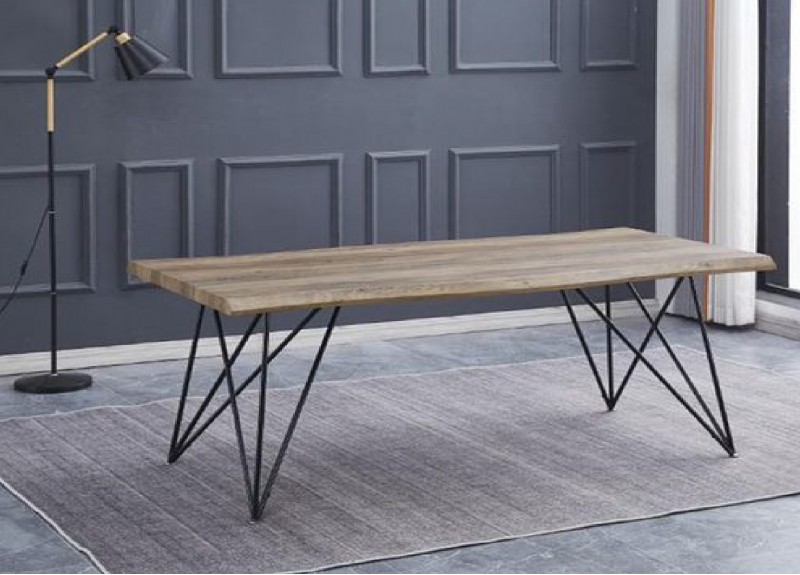 DINING TABLE PEDRO REF DT-174 (2PC) 6 PLACES 1800